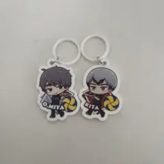 くら寿司×ハイキュー!! びっくらポン めじるしチャーム 宮治 北信介