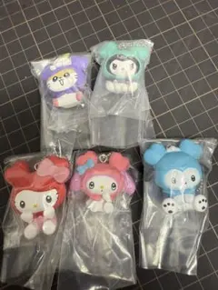 TWICE LOVELYS マスコットチャーム サンリオキーホルダー 5個セット