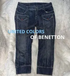 UNITED COLORS OF BENETTON デニム　ハーフパンツのサムネイル