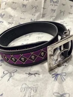 GUCCI グッチ シマレザー ハート南京錠バックル ベルト レッド - メルカリ