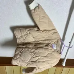 Dveea kids ベージュ キルティングアウター