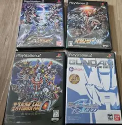 PS2 ガンダム ソフト4本セット スーパーロボット大戦 その他