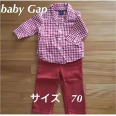 baby Gap ベビーギャップ　シャツ　ズボン　 デニム　2点