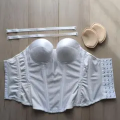 ブライダルインナーE65 ロングビスチェ