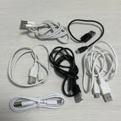 まとめ売り　USBケーブル Type-A B Lightning 充電