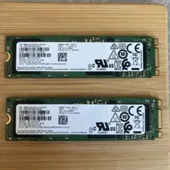 Samsung PM881 SSD M.2 SATA 512GB 2枚セット
