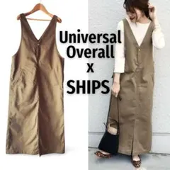 美品 SHIPS 別注 UNIVERSAL OVERALL ジャンパースカートのサムネイル