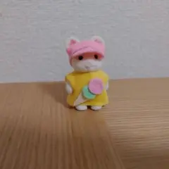 シルバニアファミリー赤ちゃん用 アイスクリームワンピース&サンバイザー