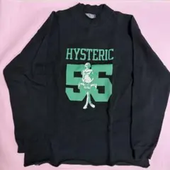 【HYSTERIC GLAMOUR】55 AMAZING モックネックスウェット