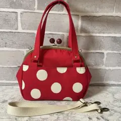 がま口バッグ　トートバッグ　ショルダーバッグ＊ハンドメイド＊　T226