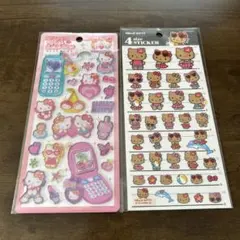 【正規品】ハローキティ 平成はっぴーフォン 日焼けキティ ステッカー