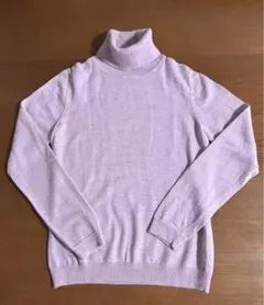 ユニクロ　UNIQLO タートルネックセーター　ニット　M ウール100%