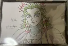 鬼滅の刃 お楽しみくじ おすそ分け ポストカード ポスカ 煉獄杏寿郎