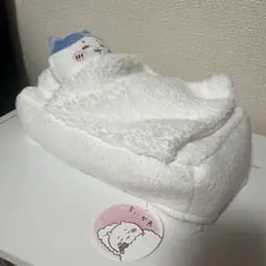 ちいかわ おふとんぬいぐるみティッシュケース ハチワレ