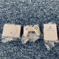 PlayStation ミニチュアチャーム付きビスケット　　ミニチュア3種