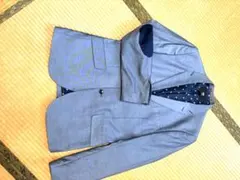 H&M ブルー テーラードジャケット