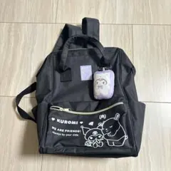 Kuromi クロミ リュックサック サンリオ 黒