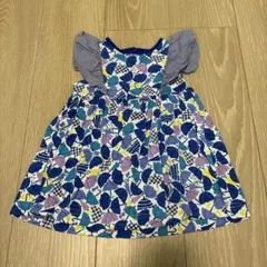 【明日になったら処分】♡美品♡ファミリア　傘柄ワンピース ベビー80cmのサムネイル