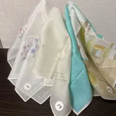 千趣会 ベルヴォーグ ハンカチ おしゃれコレクション 3枚セット