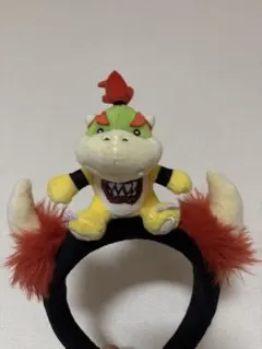 ぬいぐるみ付きカチューシャ クッパJr. クッパジュニア
