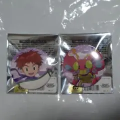 デジモンアドベンチャー 缶バッジ 忍者ver. 光子郎 テントモン