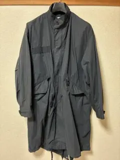 3way coen ブラック キルティングライナー付きモッズコート ユニセックス