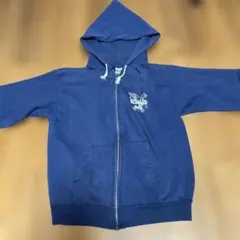 Healthknit ネイビー フルジップ パーカー Lのサムネイル