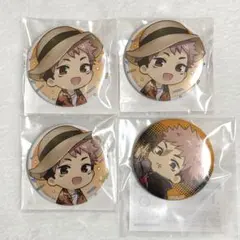 呪術廻戦 まるくじ 虎杖 缶バッジ