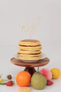 新品未使用ハーフバースデイ　ケーキトッパー