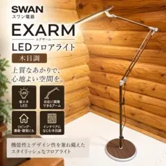 SWAN スワン電器 LEX-959 フロアライト エグザーム読書灯 - メルカリ