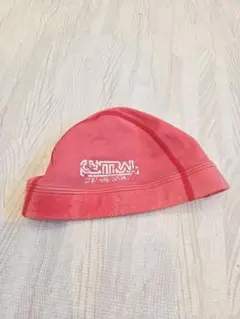 セントラルスポーツ　赤 水泳帽 Mサイズ