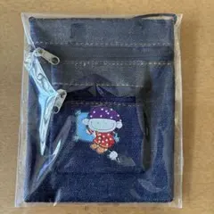 ミニショルダーバッグ　デニムネイビー