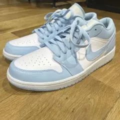 未使用級ナイキ ウィメンズ エア ジョーダン 1 ロー アイスブルー29㎝