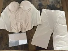 ブライダルインナー　ビスチェE65/ガードル58サイズ