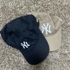ニューヨーク・ヤンキース ベースボールキャップ 2点セット