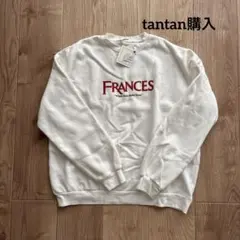 【訳あり特価】D.E.U.X. BATH PALIER トレーナー 白