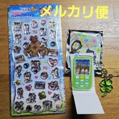 ラブ友 ジュエルプチドロップ シール ガラケー風キーホルダー カミオジャパン