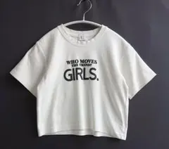 U by SPICK&SPAN ロゴプリントTシャツ ホワイトのサムネイル