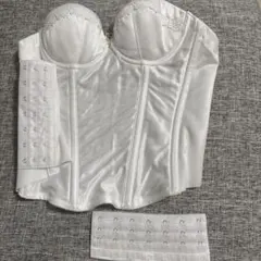 ブライダルインナー 2点セット 拡張フック付き