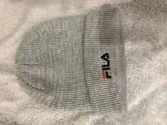 FILA フィラ ニット帽 ビーニー グレー スケーターのサムネイル