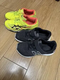 ASICS21.5cmホーキンス スリッポン21cm ニューバランス20.5cm