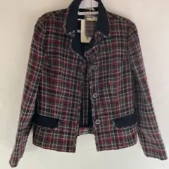 HANAe MORI チェック柄 テーラードジャケット