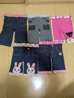 ホットビスケッツ スパッツ 5点セット 80