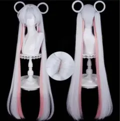 超かぐや姫！ 月見 ヤチヨ（るなみ ヤチヨ）コスプレウィッグ wig
