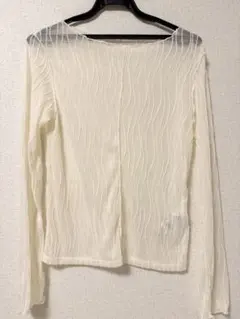 SENSE OF PLACE シアートップス（Free）新品未使用