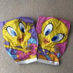 新品未使用　Tweety トゥイーティー アームリング 浮き輪 ピンク パープル