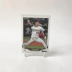 오릭스 야마모토 유노부 EPOCH 2019 NPB 베이스볼 카드