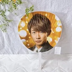 【1点限り】相葉雅紀 嵐 ARASHI うちわ 公式グッズ 団扇 5x20 限定