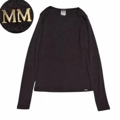 MaxMara ウールシルク ニットカットソー チャコールグレーのサムネイル