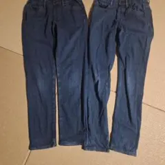 ヒートテックユニクロ、デニム140.２本